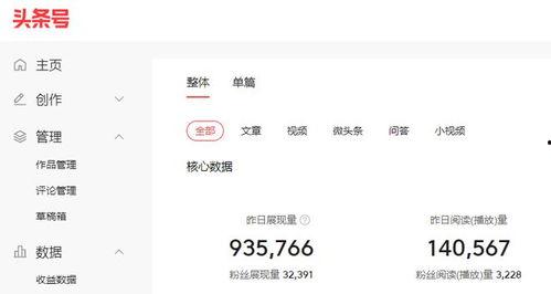 头条哪里看我的收益明细,头条收益追踪攻略