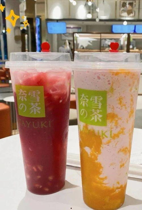 网红店打卡奶茶图片,潮流饮品背后的时尚密码